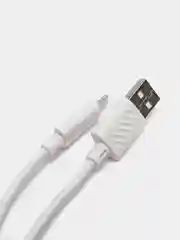 Белый кабель Hoco Micro-USB, Type-C, Lightning, 1 метр