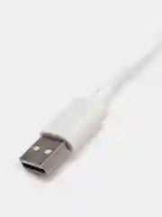 Белый кабель Hoco Micro-USB, Type-C, Lightning, 1 метр