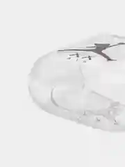 Серый прозрачный пластиковый чехол для Apple Airpods 1 / 2