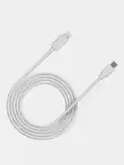 Белый кабель Lightning - USB-Type C, Canyon CFI-12, 20W, 2 метра