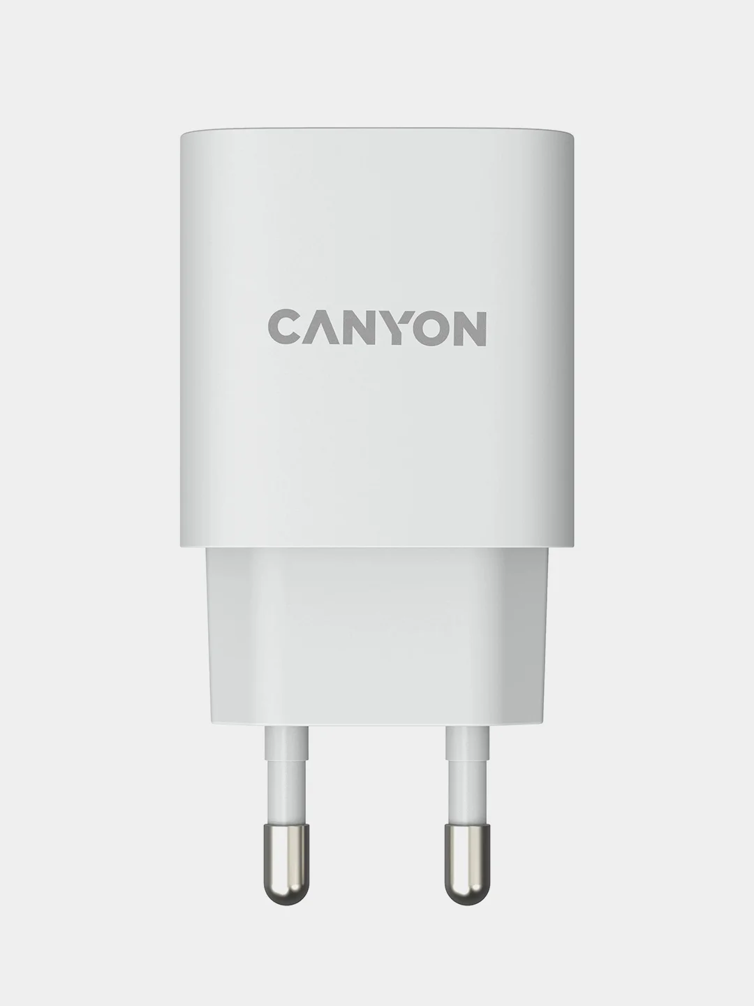 Белый сетевое зарядное устройство Canyon H-18, 1xUSB, QC3.0, 18W