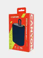 Синий колонка портативная беспроводная Canyon BSP-4, 5W, 1200mAh