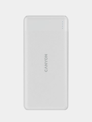 Компактный внешний аккумулятор Canyon PB-109, QuickCharge 3.0 + PD 18W, 10000 мАч