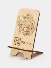 Белый подставка для телефона, с рисунком Dota 2 (Дота 2)