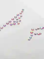 Конфетный стразы для лица самоклеящиеся