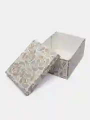 Песочный хаки коробка ПОДАРОЧНАЯ ИКЕЯ/ КОРОБКА СКЛАДНАЯ ДЛЯ ХРАНЕНИЯ  / КОРОБКА КАРТОННАЯ САМОСБОРНАЯ