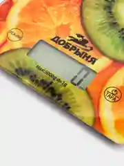 Весы кухонные Добрыня "Фрукты", до 5 кг, DO-3010