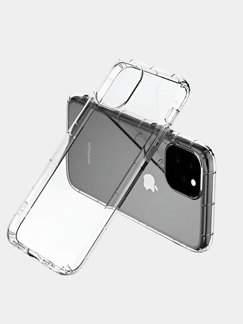 Чехол для Айфон (iPhone) 11, 13, 12, XR, 6s, 7, 8 14 15 Plus, XS, se, Pro, Max прозрачный