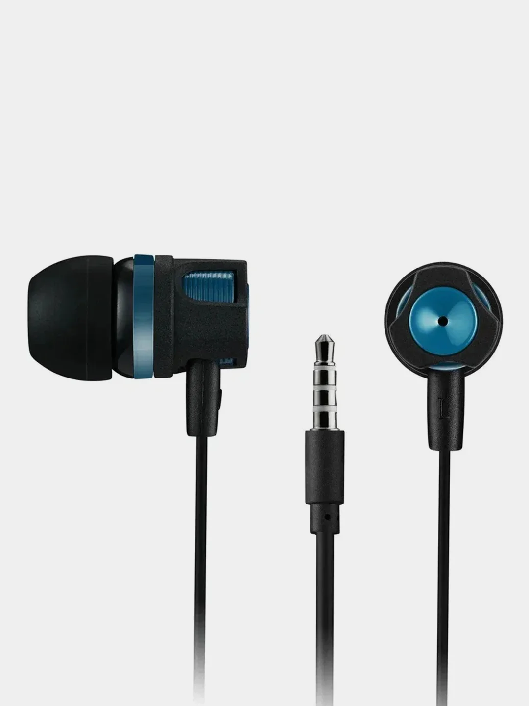 Зеленый проводные наушники с микрофоном Canyon EP-3, AUX, 1,2 м