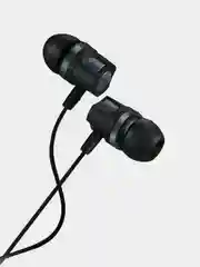 Красный проводные наушники с микрофоном Canyon EP-3, AUX, 1,2 м