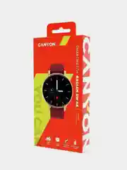 Красный смарт-часы Canyon Badian SW-68 круглые 45мм