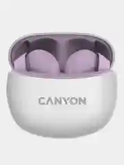 Фиолетовый беспроводные наушники Canyon TWS-5, сенсорное управление