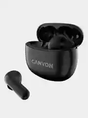 Черный беспроводные наушники Canyon TWS-5, сенсорное управление