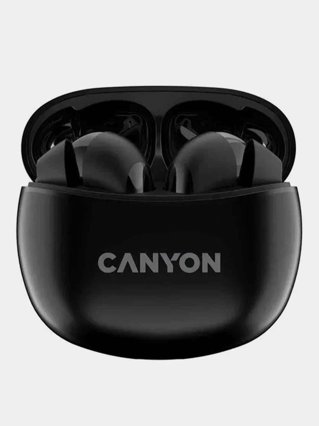 Черный беспроводные наушники Canyon TWS-5, сенсорное управление