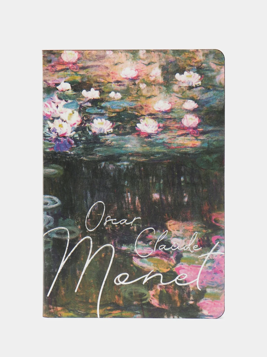 Блокнот BRAUBERG VISTA "Claude Monet", А5, 143x210, под кожу, срез фольга, 80 листов