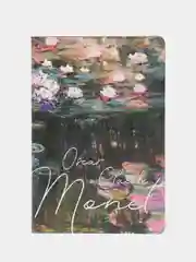 Блокнот BRAUBERG VISTA "Claude Monet", А5, 143x210, под кожу, срез фольга, 80 листов