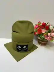 Зелёный хаки демисезонный комплект шапка и снуд . Весенняя шапка 4-9 лет