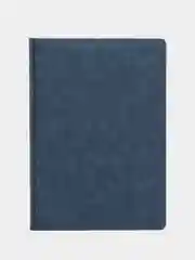 Ежедневник недатированный BRAUBERG Status, 210 х 297 мм, А4, 160 л, темно-синий