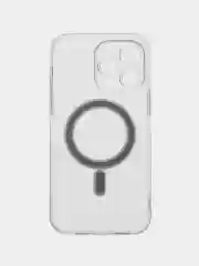 Силиконовый чехол на Айфон iPhone 14 Max, чехол для айфон с MagSafe (Магсейф)
