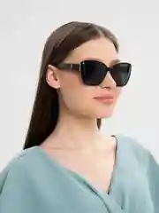 Черный женские солнцезащитные очки, UV400