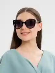 Черный женские имиджевые солнцезащитные очки, UV400