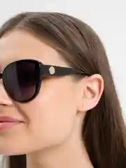 Черный женские имиджевые солнцезащитные очки, UV400