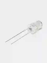 Желтый светодиоды LED прозрачные, комплект 10 штук