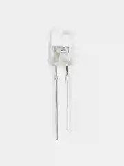 Желтый светодиоды LED прозрачные, комплект 10 штук
