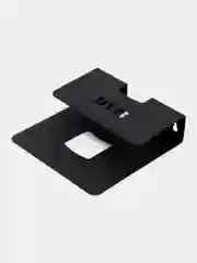 Полка кронштейн для тв приставки, роутера, пульта WALL SHELF-S черная