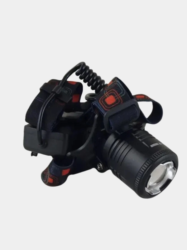 Фонарь налобный аккумуляторный T-163, LED аккумуляторный