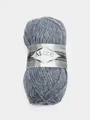 Индиго пряжа Alize Superlana Maxi, 100 г, 75% акрил, 25% шерсть