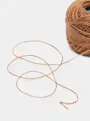 Бронзовый пряжа "Ирис", 82 м