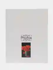 Алый фотоальбом 100 фото, 10х15, "Цветы", твёрдая обложка