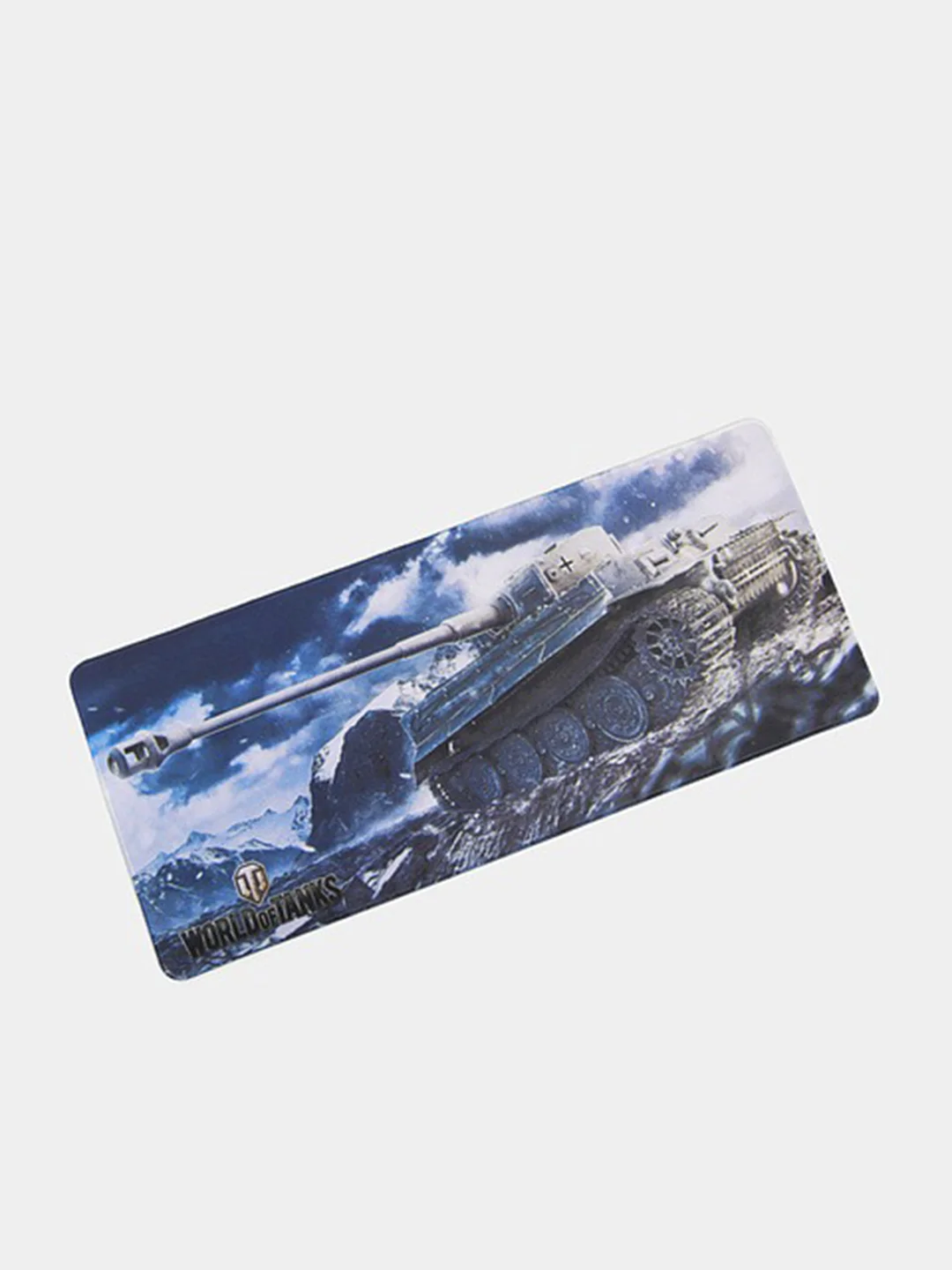 Синий коврик для мыши и клавиатуры, 10 принтов, World of Tanks WOT War Thunder, с танком 70х30