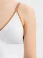 Белый топ женский, спортивный