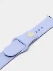 Лавандовый бампер с защитным стеклом и ремешком для Apple Watch 38/40/41/42/44/45/49