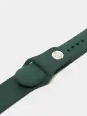Лесной зеленый бампер с защитным стеклом и ремешком для Apple Watch 38/40/41/42/44/45/49
