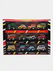 Алый набор машинок 4 и 12 штук, игрушек