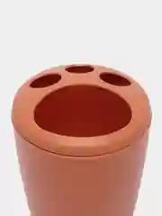 Алый стакан для зубных щеток / Подставка для зубных щеток
