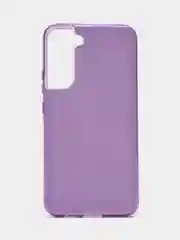 Фиолетовый чехол Samsung Galaxy S22, S22 Plus, S22 Ultra С22 (Самсунг Галакси), блестящий