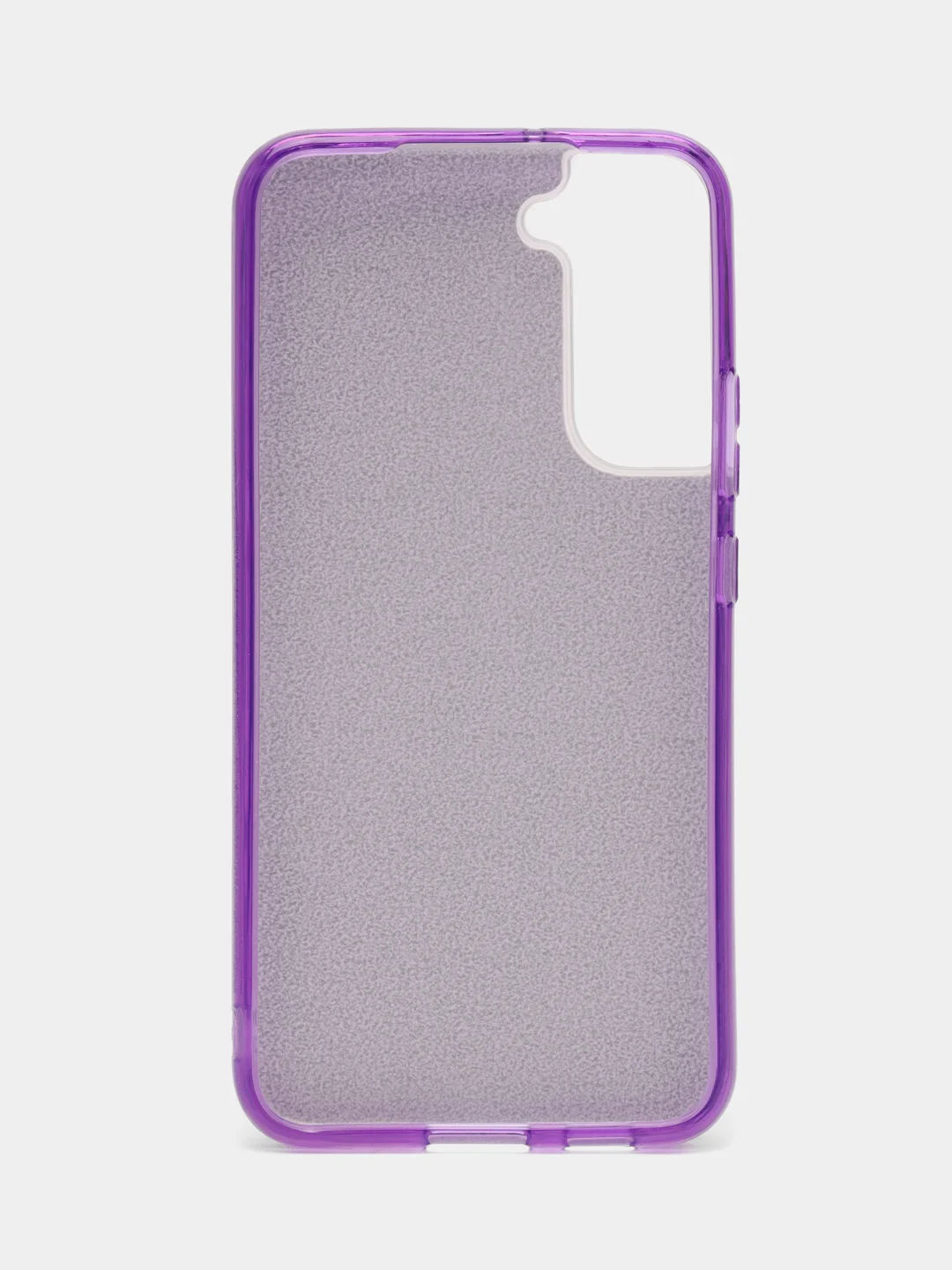 Фиолетовый чехол Samsung Galaxy S22, S22 Plus, S22 Ultra С22 (Самсунг Галакси), блестящий