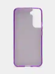 Фиолетовый чехол Samsung Galaxy S22, S22 Plus, S22 Ultra С22 (Самсунг Галакси), блестящий