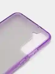 Фиолетовый чехол Samsung Galaxy S22, S22 Plus, S22 Ultra С22 (Самсунг Галакси), блестящий