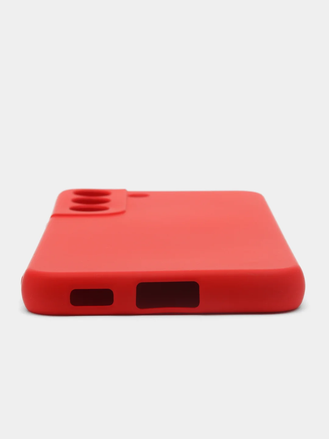Красный чехол силиконовый для Samsung Galaxy S22 (Самсунг Галакси С22), Silicone Cover