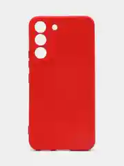Красный чехол силиконовый для Samsung Galaxy S22 (Самсунг Галакси С22), Silicone Cover
