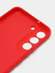 Красный чехол силиконовый для Samsung Galaxy S22 (Самсунг Галакси С22), Silicone Cover