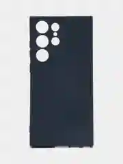 Темно-синий чехол для Samsung Galaxy S23 Ultra (Самсунг Галакси С23 Ультра), силиконовый