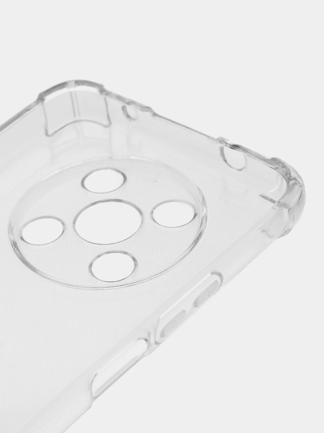 Прозрачный чехол Huawei Nova Y90 (Хуавей Нова У90), плотный, силиконовый, с усиленными углами