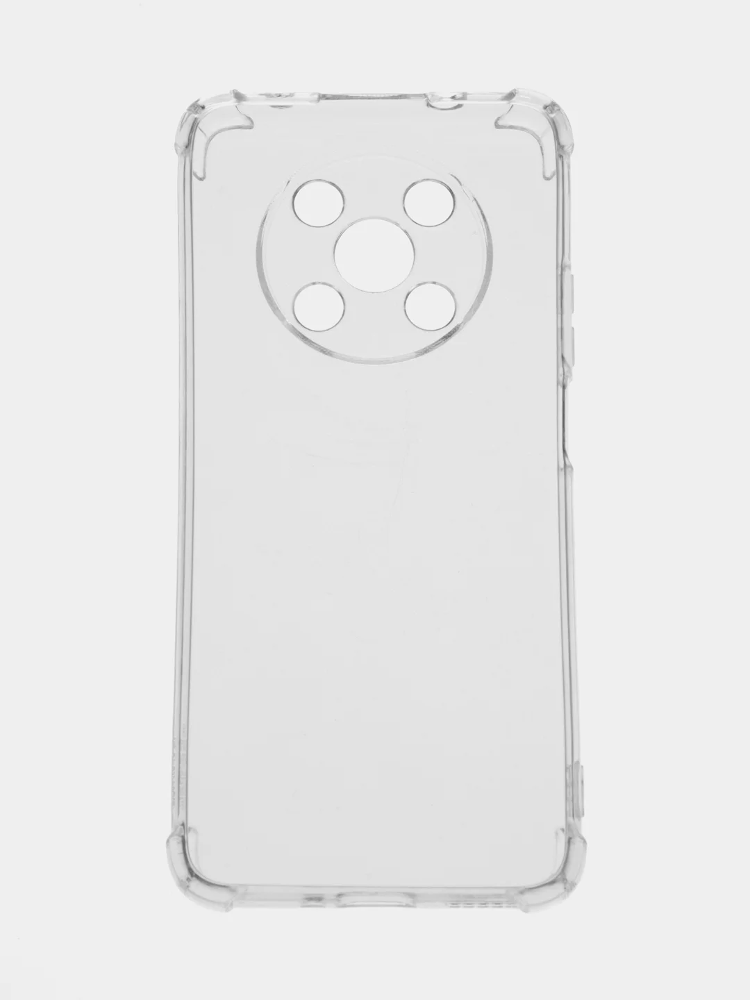 Прозрачный чехол Huawei Nova Y90 (Хуавей Нова У90), плотный, силиконовый, с усиленными углами