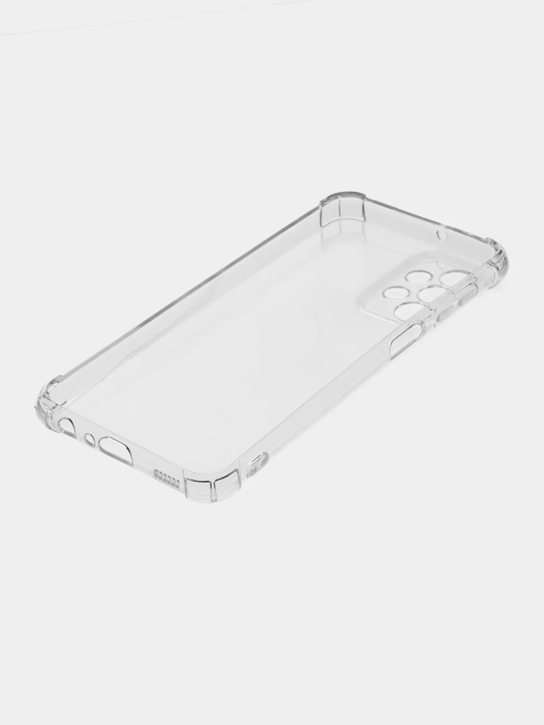 Прозрачный чехол Samsung Galaxy A23, прозрачный, силиконовый, противоударный, с защитой камеры